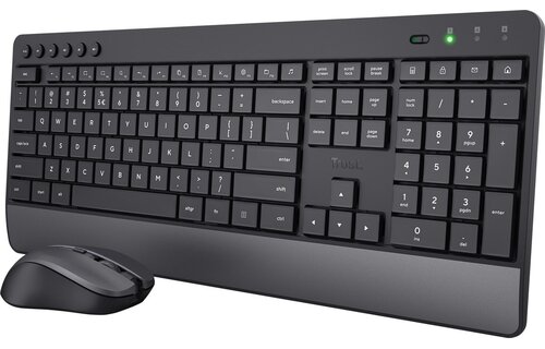 Trust Trezo Comfort - Toetsenbord + muis set