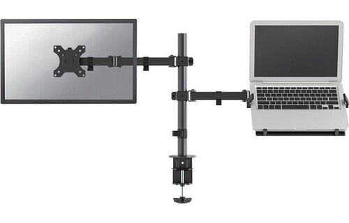 Neomounts by Newstar Flat Screen & Notebook Desk Mount (clamp/grommet) - TV muurbeugel