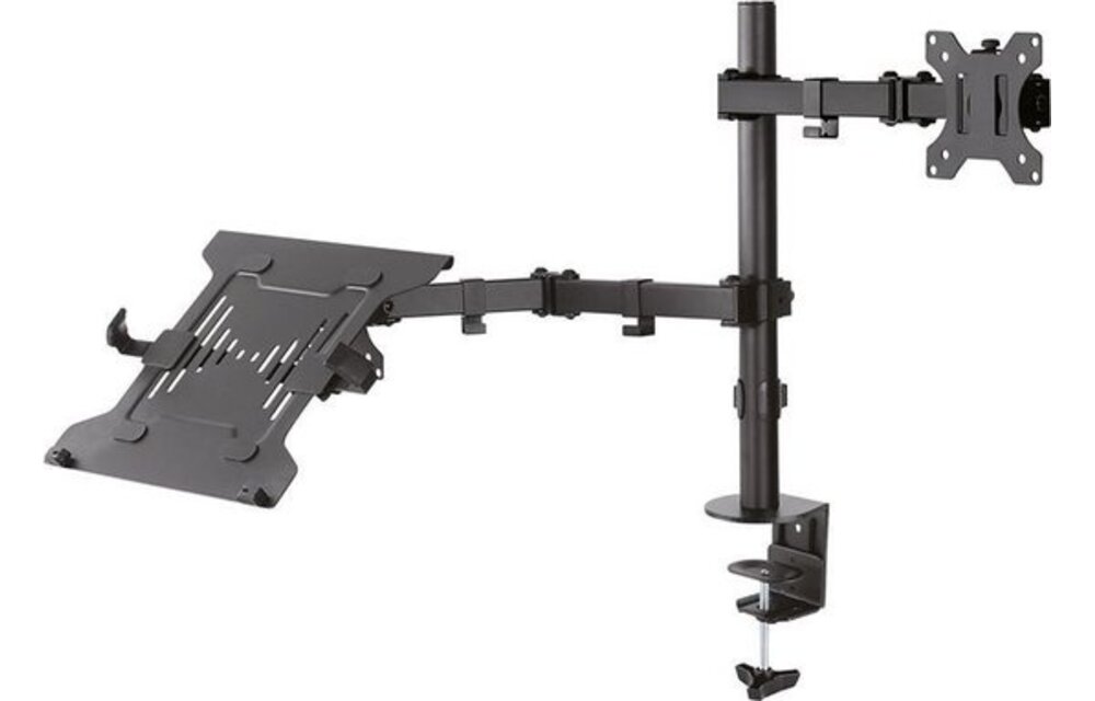 Neomounts by Newstar Flat Screen & Notebook Desk Mount (clamp/grommet) - TV muurbeugel
