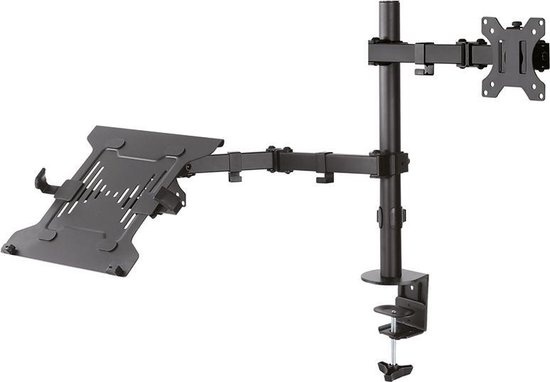 Neomounts by Newstar Flat Screen & Notebook Desk Mount (clamp/grommet) - TV muurbeugel