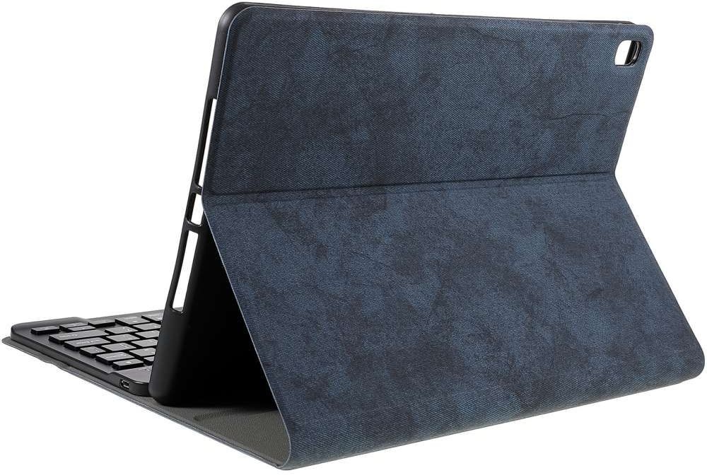 Just in Case Vintage Bluetooth Keyboard Cover - Apple iPad 10.2 - Zwart - Tablethoes