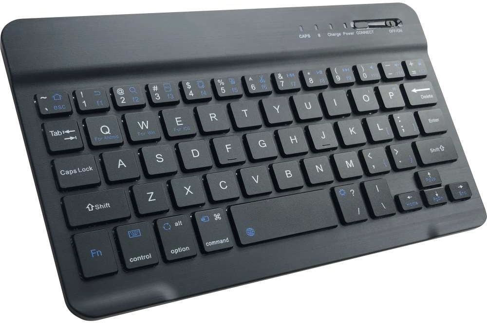 Just in Case Vintage Bluetooth Keyboard Cover - Apple iPad 10.2 - Zwart - Tablethoes