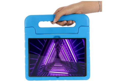 Just In Case Kids Case Cassic - Lenovo M10+ - Blauw - Tablethoes