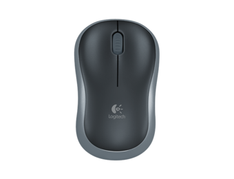 Logitech M185 Grijs/Zwart - Muis