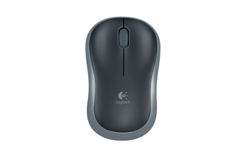 Logitech M185 Grijs/Zwart - Muis