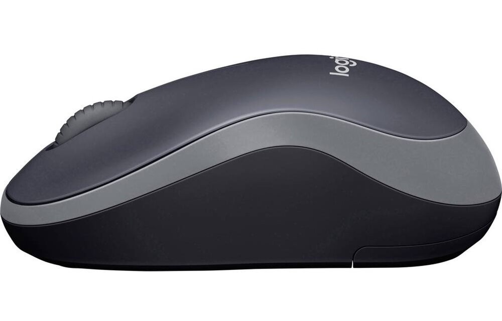 Logitech M185 Grijs/Zwart - Muis