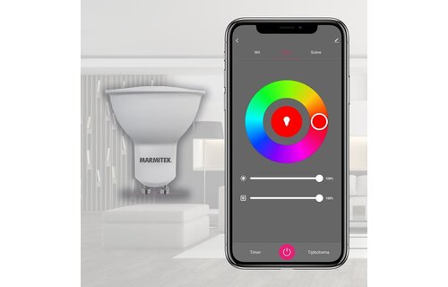 Marmitek Glow XSE - Slimme lamp GU10 Wit - Slimme lamp