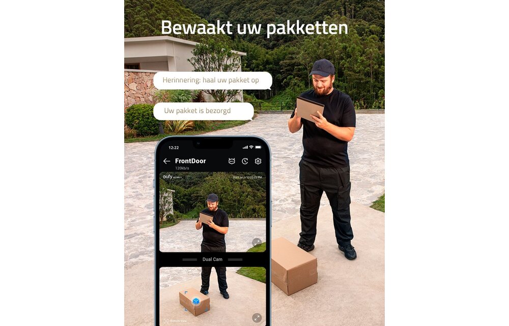 Eufy Dual 2 Pro + HomeBase 2 - Deurbel