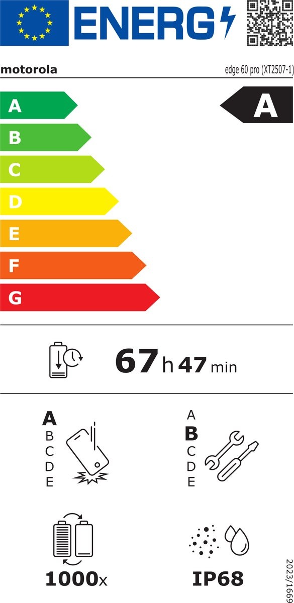 Motorola Edge 60 Pro 512GB Grijs - Mobiele telefoon