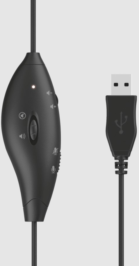 Trust Mauro Zwart - USB Headset