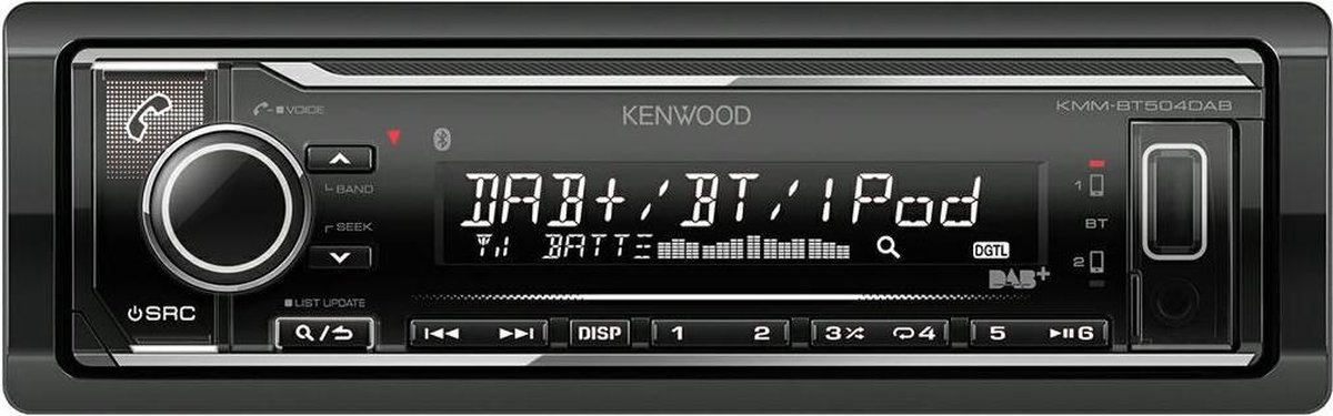 Kenwood KMM-BT504DAB - Autoradio