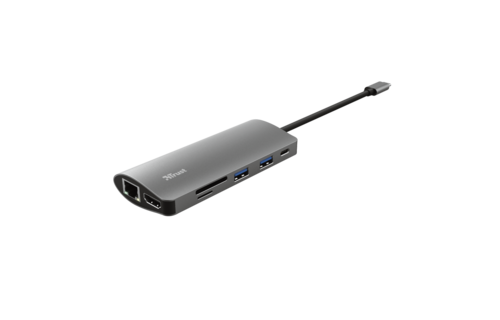 Trust Dalyx 7-in-1 USB-C-adapter - Adapter