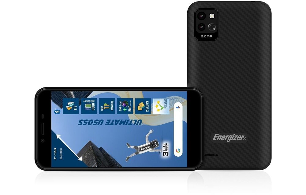 Energizer U505S 4G 16GB Zwart - Mobiele telefoon
