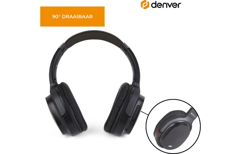 Denver BTN-210B - Draadloze koptelefoon