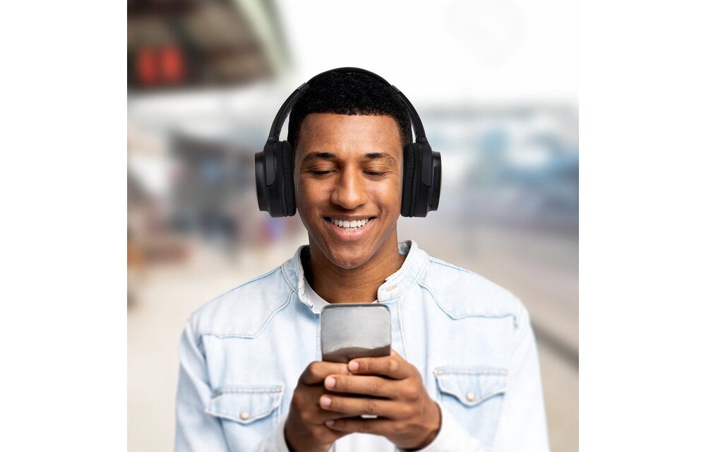 Denver BTN-210B - Draadloze koptelefoon