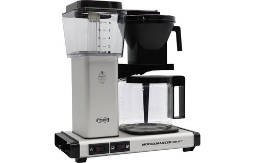 Moccamaster KBG Select (Matt Silver) - Koffiezetapparaat