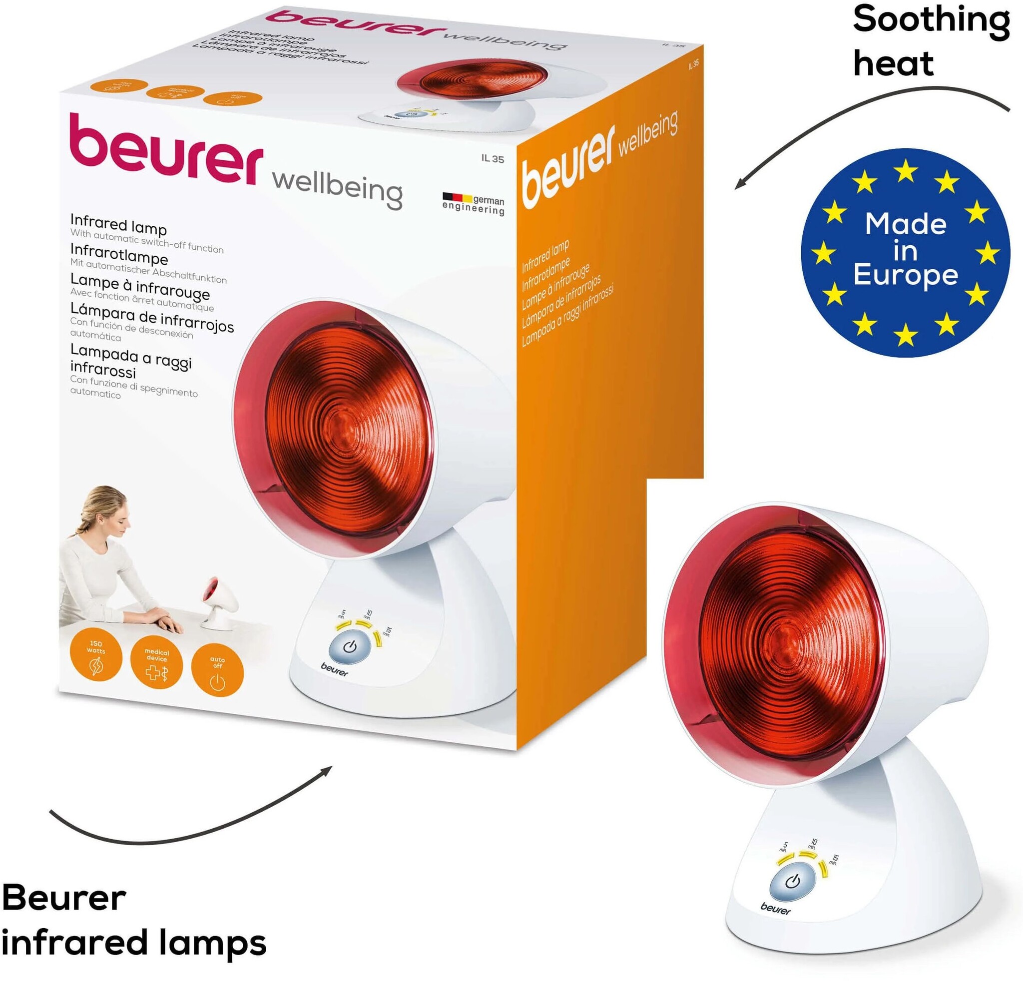 Beurer IL 35 - Infraroodlamp