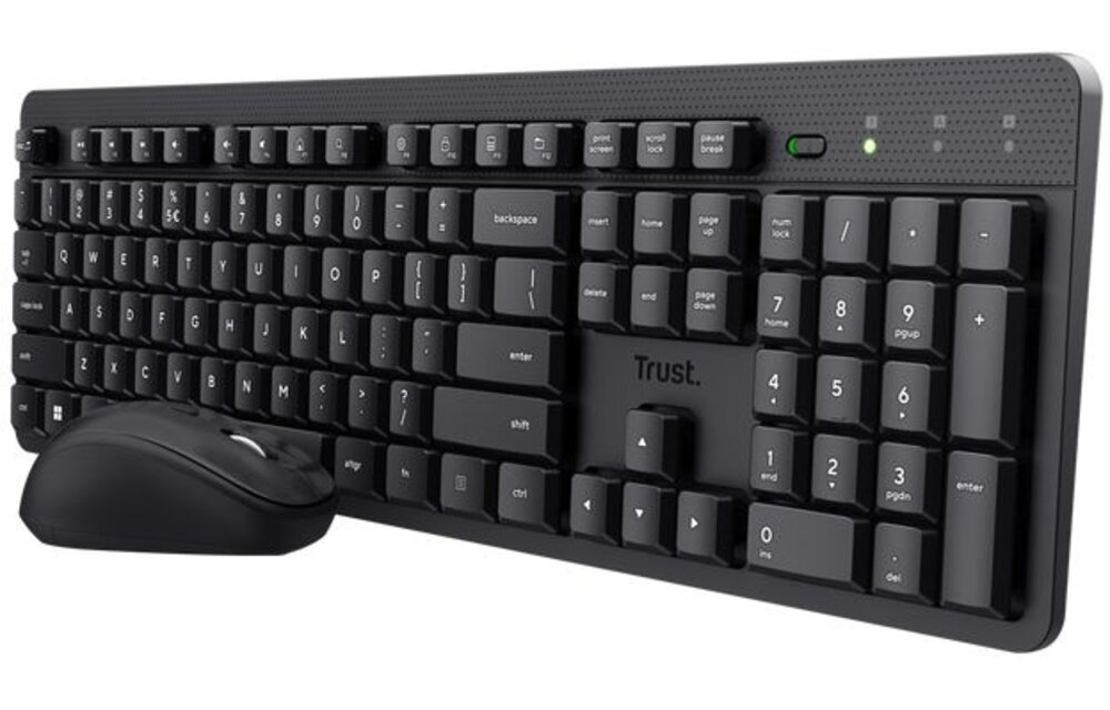 Trust Ody II Silent Set - Toetsenbord + muis set