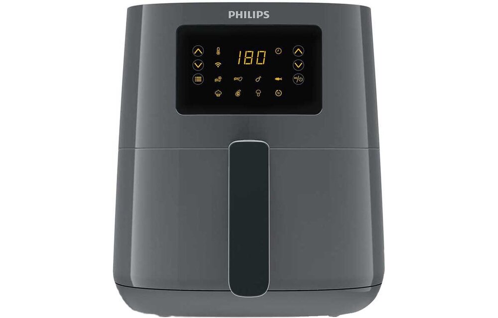 Philips Airfryer Connected HD9255/60 Grijs - Hetelucht friteuse