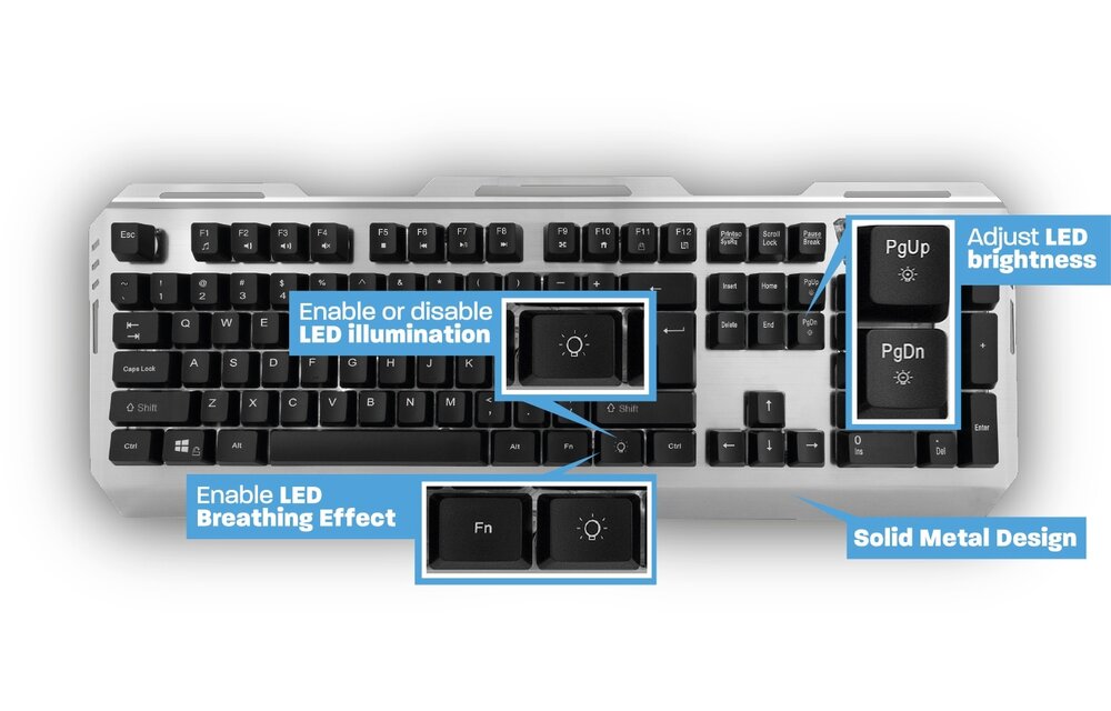 Ewent PL3310 - Gaming toetsenbord