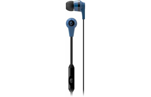 Skullcandy S2IKDY-101 INK'D 2 W/MIC blauw/zwart In-Ear oordopjes - Oordopjes