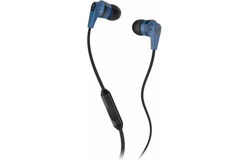 Skullcandy S2IKDY-101 INK'D 2 W/MIC blauw/zwart In-Ear oordopjes - Oordopjes