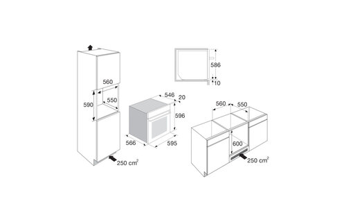 ETNA OM470ZT - Inbouw oven
