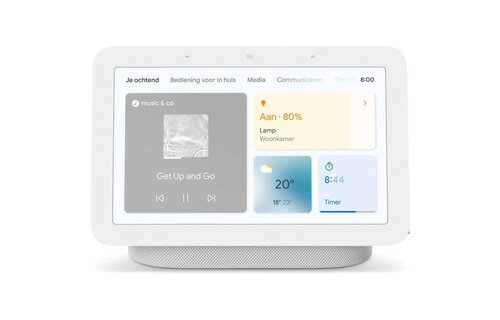Google Nest Hub 2 Chalk (GA01331-FR) - Smart Home systeem