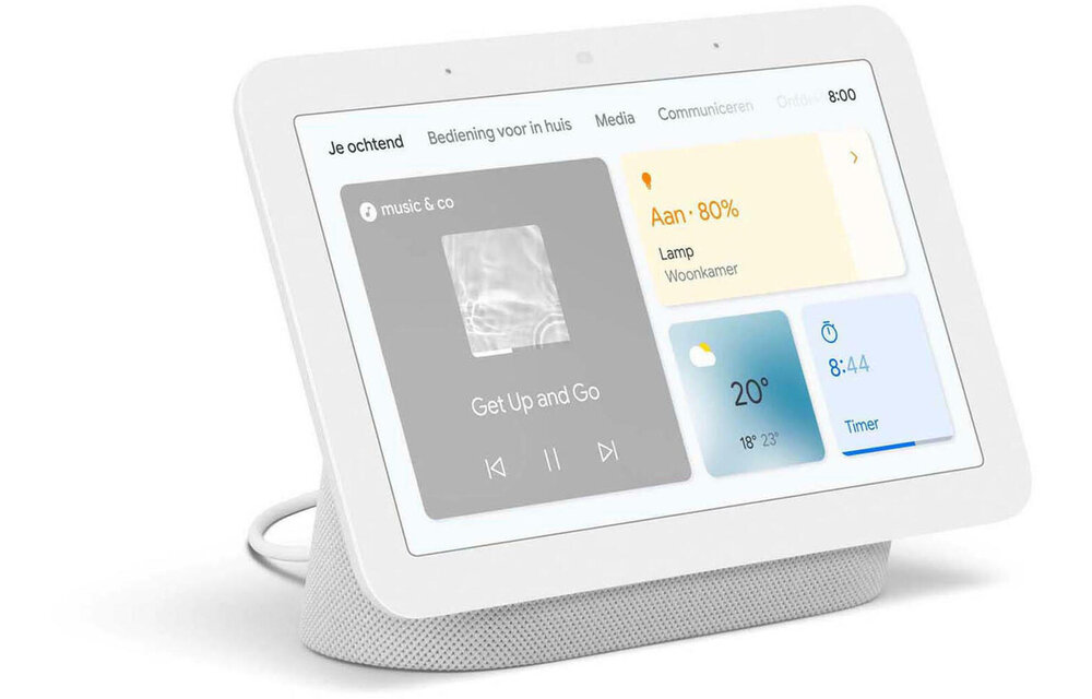 Google Nest Hub 2 Chalk (GA01331-FR) - Smart Home systeem