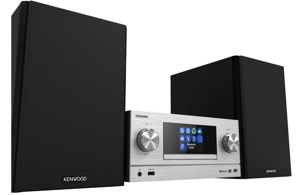 Kenwood M-9000S Zilver - Stereo set