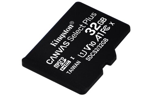 Kingston Canvas Select Plus microSDHC 32GB - Micro SD kaart