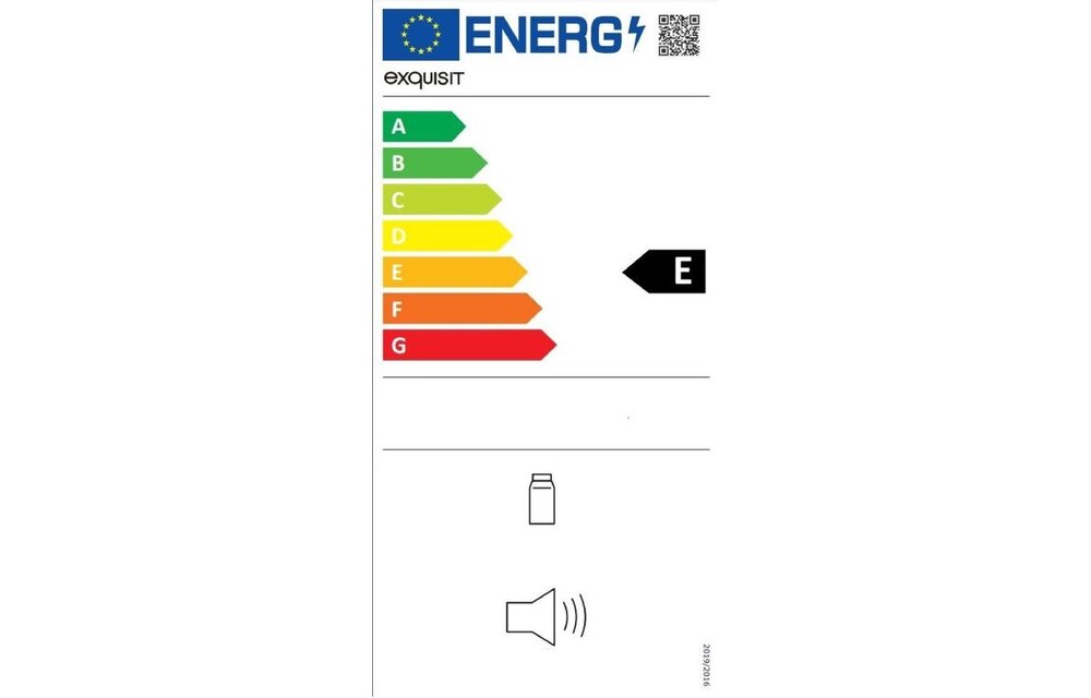 Exquisit UKS130-4-FE-010E - Onderbouw koelkast