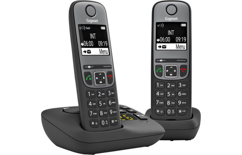 Gigaset A705A Duo Zwart - Dect telefoon