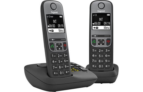 Gigaset A705A Duo Zwart - Dect telefoon