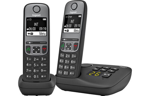 Gigaset A705A Duo Zwart - Dect telefoon
