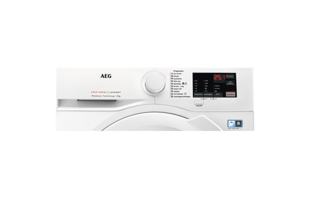 AEG LF627400 ProSense - Wasmachine