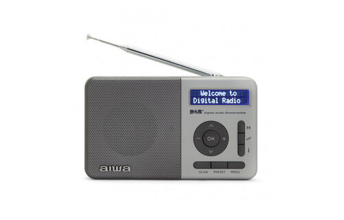 Aiwa RD-40DAB/SL Zilver - Radio