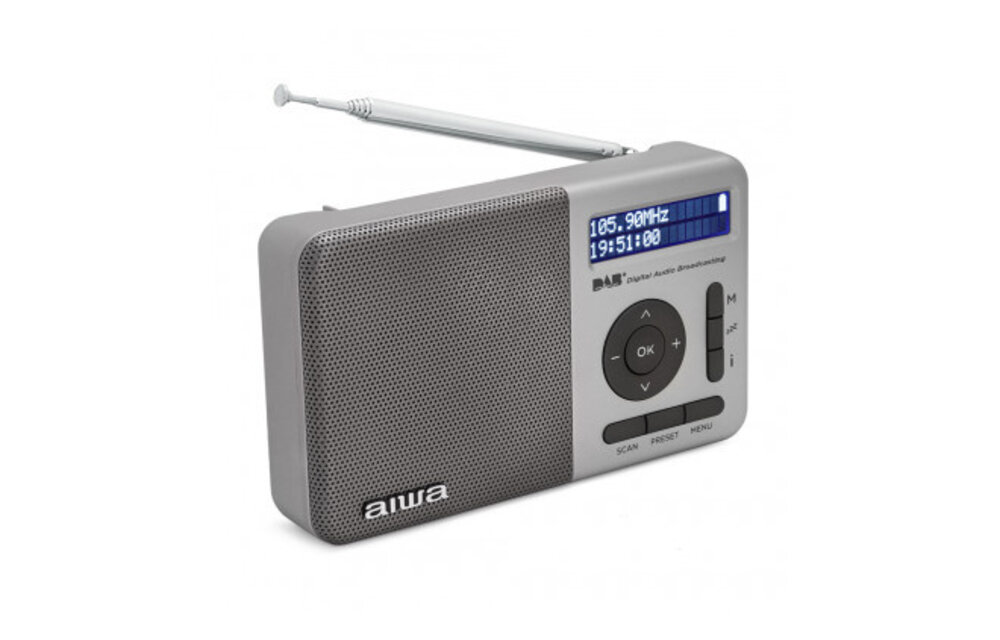 Aiwa RD-40DAB/SL Zilver - Radio