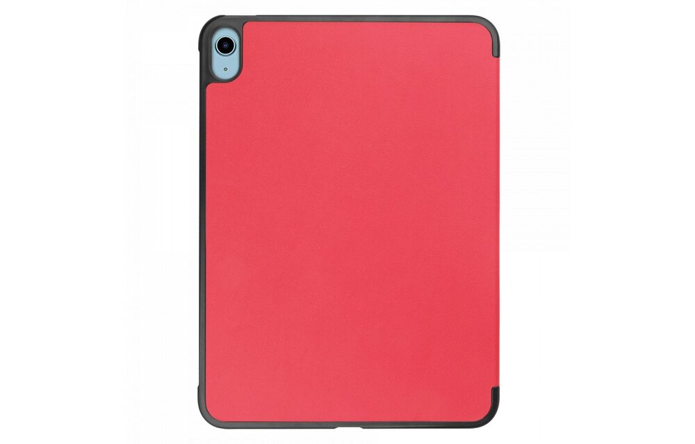 Just in Case Smart Tri-Fold Case - Apple iPad 2022 - Rood - Tablethoes
