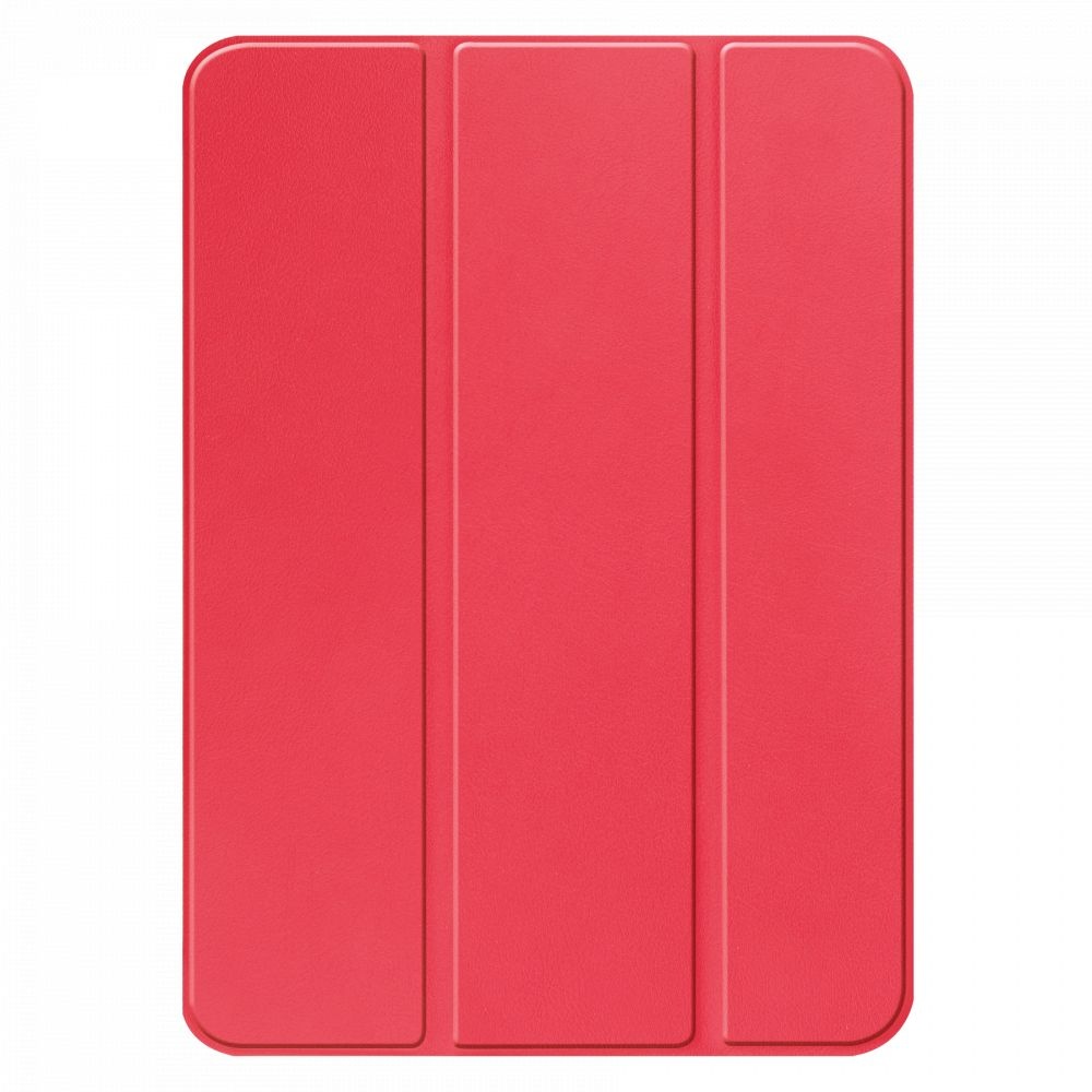 Just in Case Smart Tri-Fold Case - Apple iPad 2022 - Rood - Tablethoes