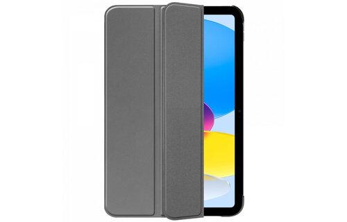 Just in Case  Smart Tri-Fold Case - Apple iPad 2022 - Grijs - Tablethoes