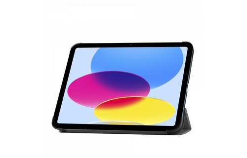 Just in Case  Smart Tri-Fold Case - Apple iPad 2022 - Grijs - Tablethoes