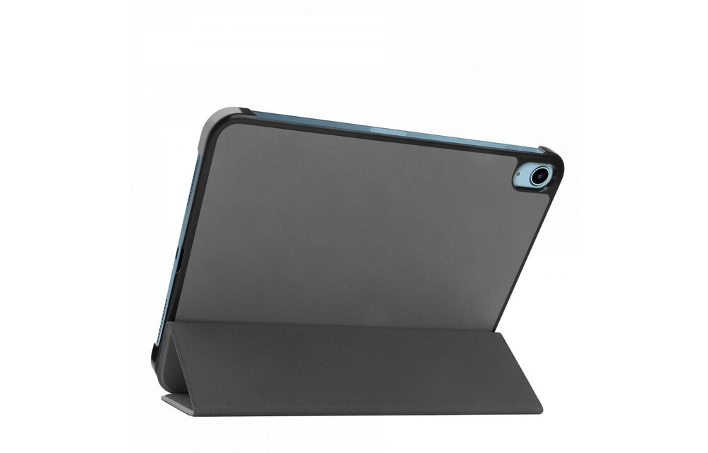 Just in Case  Smart Tri-Fold Case - Apple iPad 2022 - Grijs - Tablethoes
