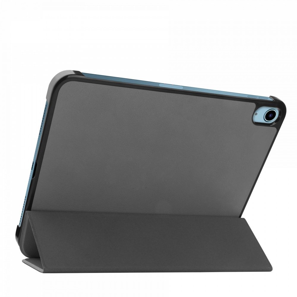 Just in Case  Smart Tri-Fold Case - Apple iPad 2022 - Grijs - Tablethoes