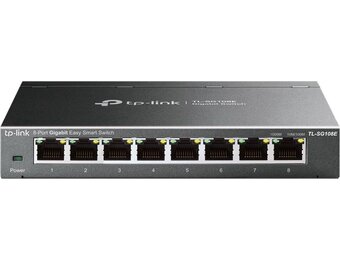 TP-Link TL-SG108E 8-poorts Gigabit Easy Smart - Netwerk switch