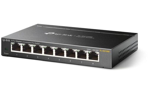 TP-Link TL-SG108E 8-poorts Gigabit Easy Smart - Netwerk switch