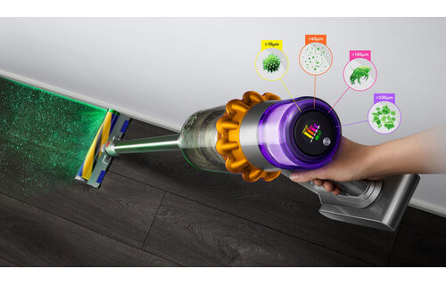 Dyson V15 Detect Absolute (2023) - Steelstofzuiger