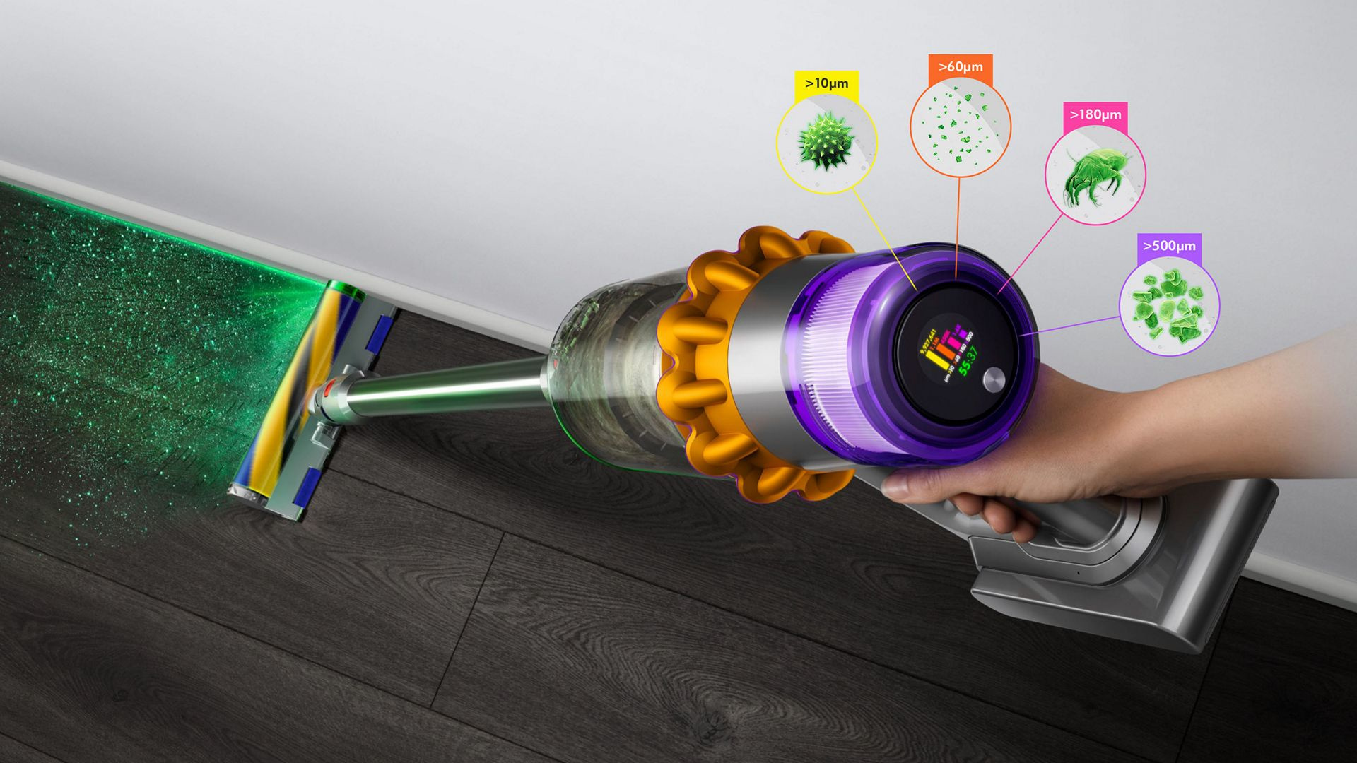 Dyson V15 Detect Absolute (2023) - Steelstofzuiger