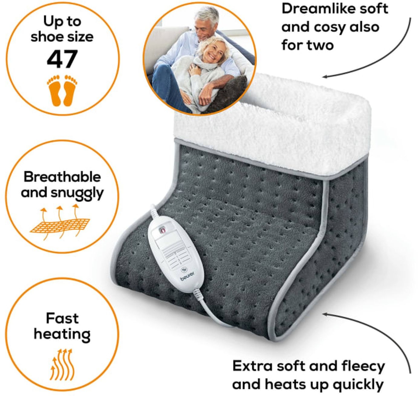 Beurer FW 20 - Elektrische voetenwarmer