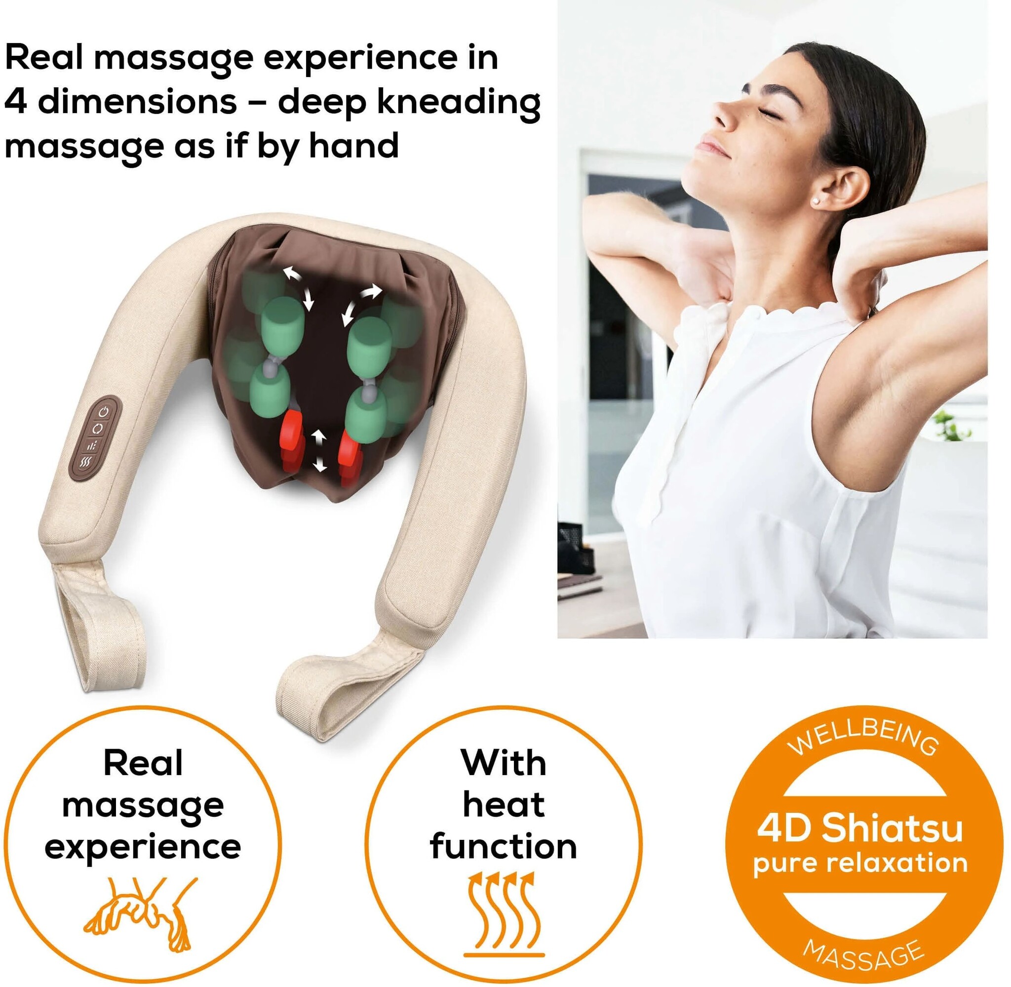 Beurer MG 153 4D-nekmassageapparaat - Massageapparaat